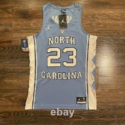 Michael Jordan North Carolina Tar Talons Unc Authentic Jersey Medium 36590x-23r