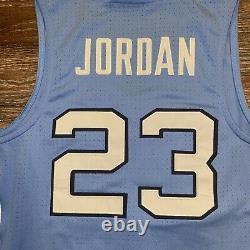 Michael Jordan North Carolina Tar Talons Unc Authentic Jersey Medium 36590x-23r