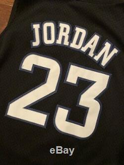 Michael Jordan Unc Jersey Noir Caroline Du Nord Tarheels Taille XL