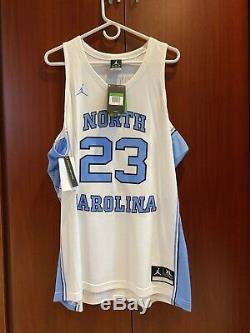 Michael Jordan Unc Tar Heels North Carolina Basketball Jersey Authentique Nike XL