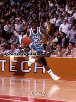 Michael Jordan Unc Tarheels Original 35mm Kodachrome Slide