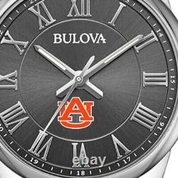Montre Bulova Noire/Argent des Femmes North Carolina Tarheels UNC