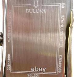 Montre rectangulaire en argent Bulova UNC Tarheels de Caroline du Nord pour femmes