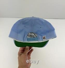 NOUVEAU Vtg UNC Tar Heels Le jeu Snapback Hat Université Caroline du Nord Étiquette de colle