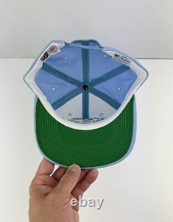 NOUVEAU Vtg UNC Tar Heels Le jeu Snapback Hat Université Caroline du Nord Étiquette de colle