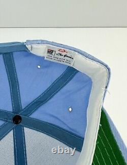 NOUVEAU Vtg UNC Tar Heels Le jeu Snapback Hat Université Caroline du Nord Étiquette de colle