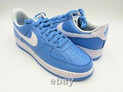 Nike Air Force 1'07 University Blue Dc2911-400 Taille Homme 12 Unc Carolina Chaussures