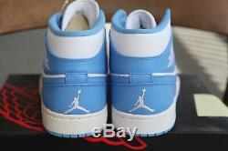 Nike Air Jordan 1 Unc Tarheels 554724 106 Air Max Sz 9