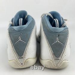 Nike Air Jordan 21 Taille Basse De La Chaussure 9.5 Unc 313529-142 Sneakers Tarheels Carolina