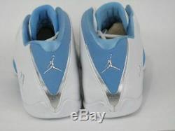 Nike Air Jordan 21 XXI Low Sz 15 Unc 313529-142 Tarheels Blanc Bleu