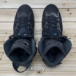 Nike Air Jordan 6 Retro Unc Noir Université Bleu 384664-006 Hommes Taille 13 Lire