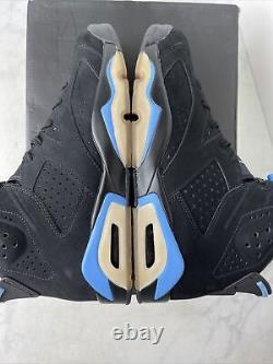 Nike Air Jordan 6 Retro Unc Taille 8.5 Og VI 384664-006 Bleu Noir