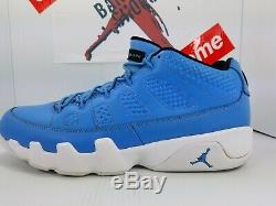 Nike Air Jordan 9 IX Low Pantone Unc Tarheels Sz 11.5 832822-401