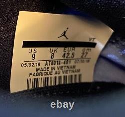 Nike Air Jordan Grind 2 Unc Pointures Hommes 9 North Carolina Tar Heels Ncaa Formateurs