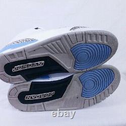 Nike Air Jordan III 3 Retro 2020 Unc Carolina Powder Blue Tar Heels Cement 10.5