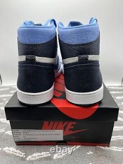 Nike Air Jordan I 1 Pe Unc Sz 12 Joueur Exclusif Pe Promo Échantillon Tar Talons Bleus
