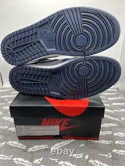 Nike Air Jordan I 1 Pe Unc Sz 12 Joueur Exclusif Pe Promo Échantillon Tar Talons Bleus