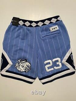 Nike Air Jordan Nrg Unc North Carolina Tarheels Fleece Blue Shorts Cd0133-448