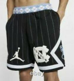 Nike Air Jordan Nrg Unc North Carolina Tarheels Fleece Shorts Cd0133-010 Homme L