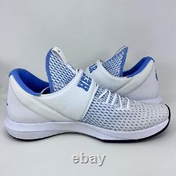Nike Air Jordan Trainer 3 Unc Tar Talons Blanc Bleu Taille Homme 15