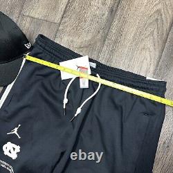 Nike Air Jordan UNC Tarheels 2024 Blackout Dri Fit Elite Échauffement & Casquette New Era