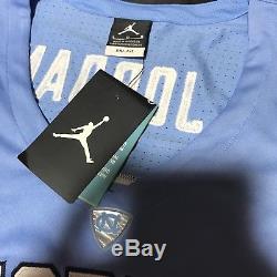Nike Air Jordan Unc Tar Talons Michael Jordan Jersey Df Bleu Blanc Taille Large L