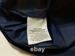 Nike Air Jordan Unc Tarheels Tech Puffer Vest Navy Blue Standard Fit Size L