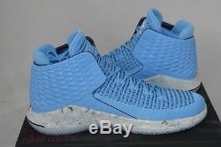 Nike Air Jordan XXXII Chaussures Tar Talons Unc Taille 12 Univ Bleu / Marine Aa1253-406