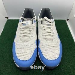 Nike Air Max 1 G Golf Shoes Unc Blue Tarheels Ci7576-101 Tw Nrg Taille Homme 9,5