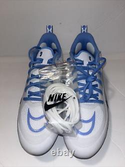 Nike Alpha Huarache 8 Pro Unc Tar Talons Lacrosse Cleats Pe Taille 8.5 Cw4828-103