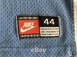 Nike Authentic Chandail À Talons De Goudron 44 North Carolina Unc Michael Jordan # 23 Unc Unc