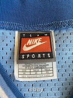 Nike Authentic Vince Carter #15 Unc Caroline Du Nord Tar Talons Jersey 48 XL
