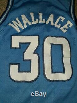 Nike Caroline Du Nord Maillot De Basket Tarheels Bleu # 30 Rasheed Wallace XL Unc