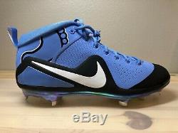 Nike Force Homme Zoom Truite 4 Pe Promo Unc Tar Heels Baseball Crampons Taille 13