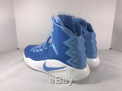 Nike Hyperdunk 2016 - Taille 11.5 Unc - Chaussures À Talons Tar Bleu Carolina Chaussures 844368 443