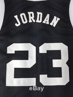 Nike Jordan 23 Unc Tar Heels 82 Jersey 2003 (noir / Blanc / Bleu) Taille L