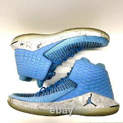 Nike Jordan 32 Unc North Carolina Tar Talons Taille De La Vitesse De Vol 11.5 Aa1253 406