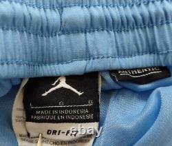 Nike Jordan Dri Fit North Carolina Tar Heels Authentiques Shorts de Basketball Taille L