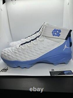 Nike Jordan Force Savage Pro 2 UNC Tar Heels PE Taille 17 pour Homme Neuf CV1666-101