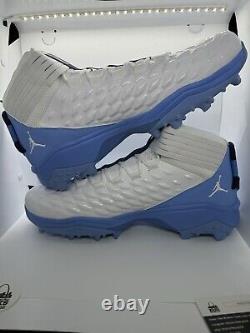 Nike Jordan Force Savage Pro 2 UNC Tar Heels PE Taille 17 pour Homme Neuf CV1666-101