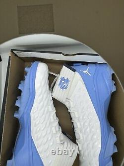 Nike Jordan Force Savage Pro 2 UNC Tar Heels PE Taille 17 pour Homme Neuf CV1666-101