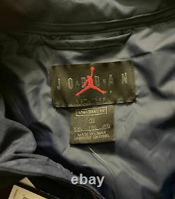 Nike Jordan North Carolina Tar Talons Unc Veste Puffer Quilted Hommes XXL Cq7689