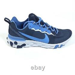 Nike React Element 55 Unc Tar Heels De Chaussures Pour Hommes De Taille 11