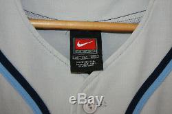 Nike Unc Tar Heels North Carolina Baseball Équipe Publié Portés Jersey 48 Loin