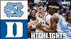 North Carolina Tar Heels Contre Duke Blue Devils Moments Forts Du Match Complet Espn College Basketball