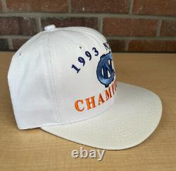Nos Vtg 1993 Starter North Carolina Tarheels Snapback Hat Cap Unc Ncaa Champs