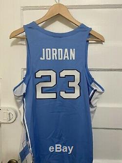 Nouveau Heels North Carolina Tar Unc Basketball Jersey Michael Jordan 23 Taille XL