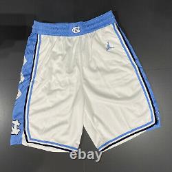 Nouveau Jordan Unc Tarheels Basketball Shorts Mens Sz XL White Blue Cd3170-100