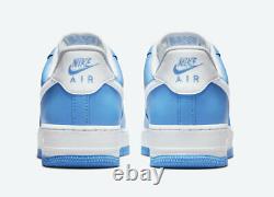 Nouveau Nike Air Force 1'07 University Blue White Unc Dc2911-400 Tailles Pour Hommes