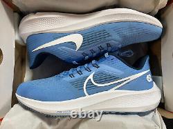 Nouveau Nike Zoom Pegasus 39 North Carolina Tar Talons Unc Chaussures De Course Bleu 10.5
